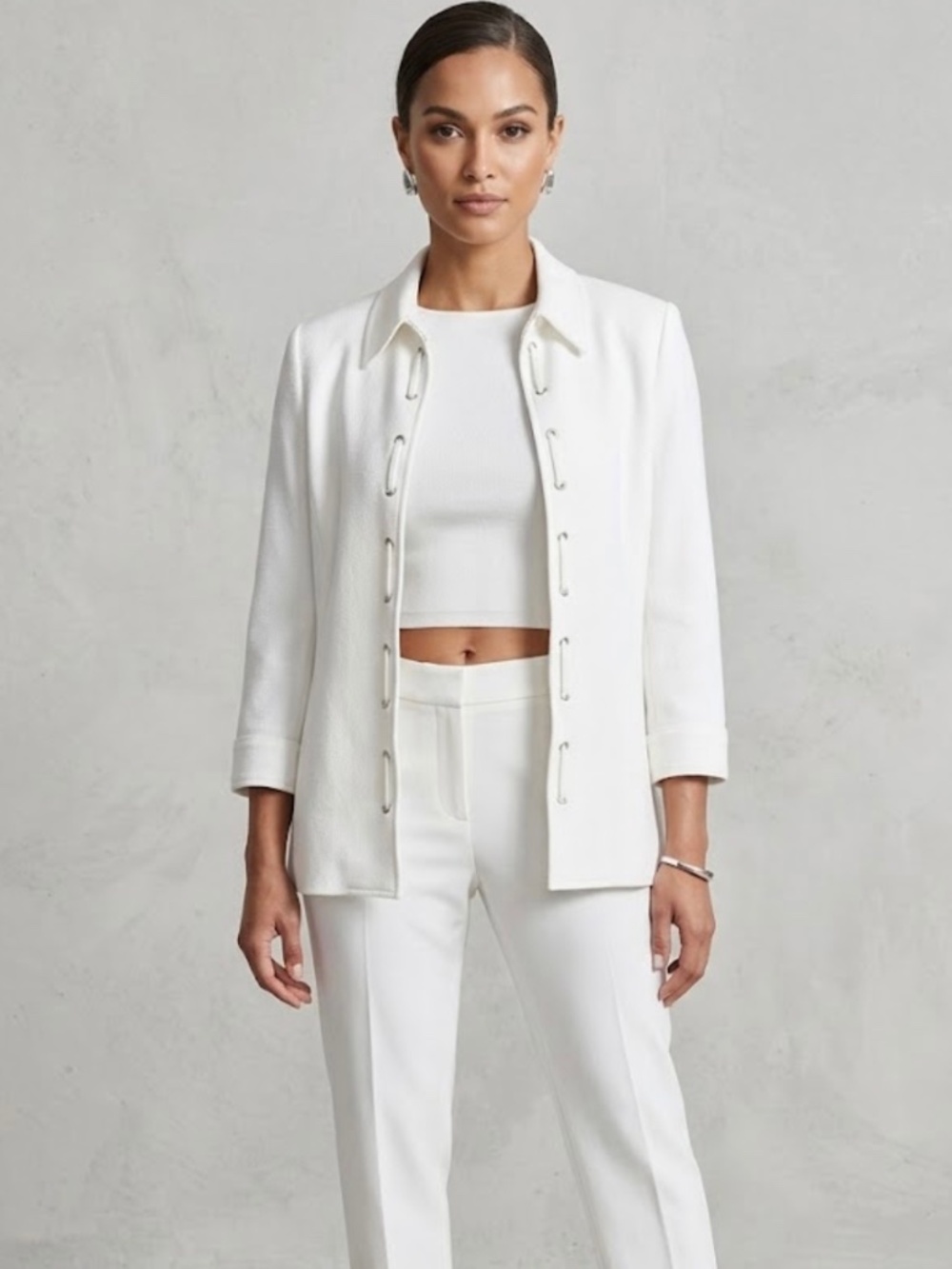 Preston And York Blazer Size 10 ( White) - Picture 1 of 8